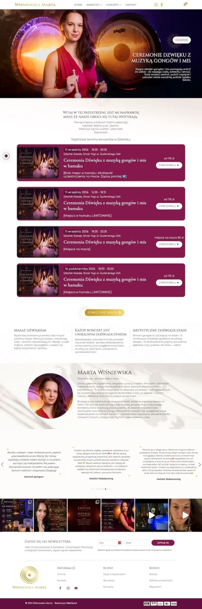 Zrzut strony Marta Wiśniewska