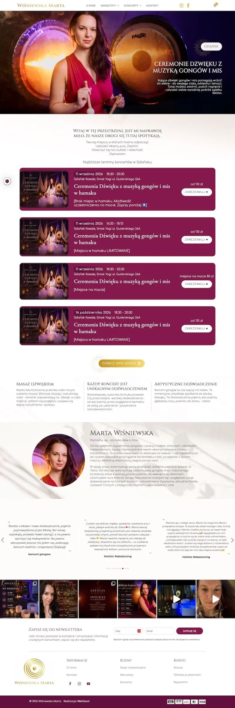 Zrzut strony Marta Wiśniewska